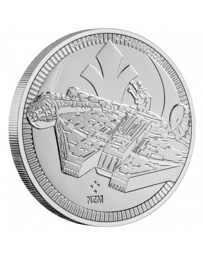 Niue 2021 Millenium Falcon - Star Wars Silber 1 oz