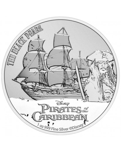 Niue 2021 The Black Pearl - Fluch der Karibik Silber 1 oz