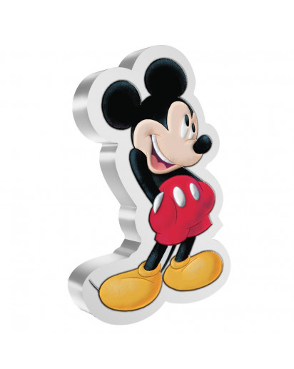 Niue 2021  Mickey Mouse - Mickey & Friends Shapes  Silber 1 oz   