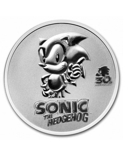 Niue 2021 Sonic the Hedgehog  Silber 1 oz