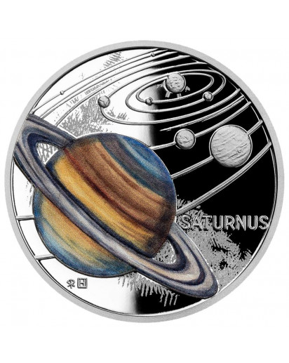 Niue 2021 Saturn - Serie Sonnensystem Silber 1 oz 