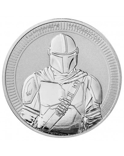 Niue 2021 THE MANDALORIAN - Star Wars Silber 1 oz 