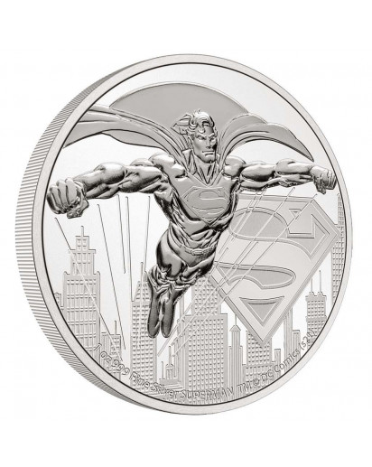 Niue 2021  Superman  DC Comic Serie   Silber 1 oz