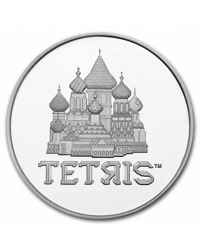 Niue 2021  TETRIS St. Basils Cathedral  Silber 1 oz