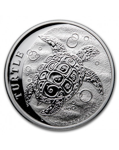 Niue 2021 Schildkröte - Hawksbill Turtle 1 oz Silber