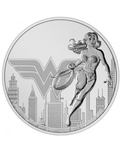 Niue 2021  WONDER WOMAN DC Comic - Silber 1 oz