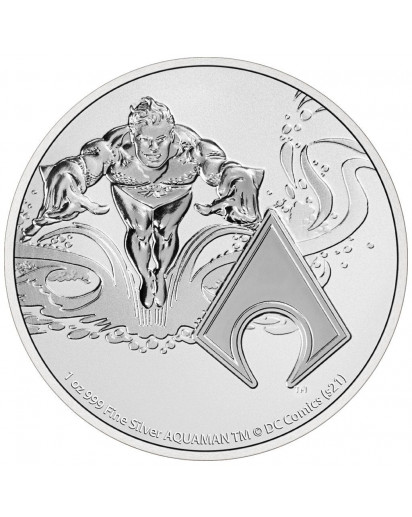 Niue 2022 AQUAMAN  DC Comic Serie   Silber 1 oz