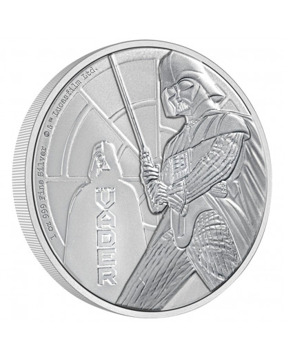 Niue 2022  Darth Vader - Star wars  Silber 1 oz