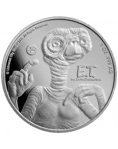 Niue 2022 E.T. 40 Jahre Silber 1 oz 