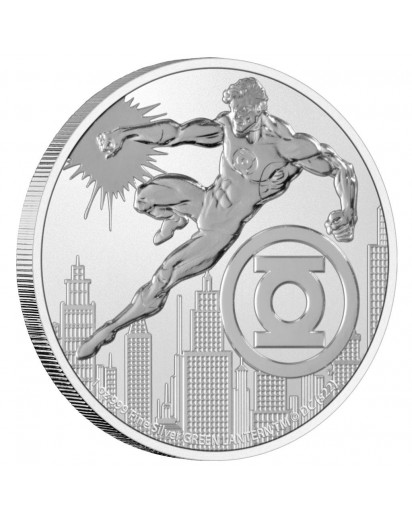 Niue 2022  GREEN LANTERN  DC Comic Serie   Silber 1 oz