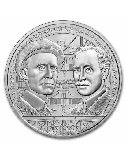 Niue 2022    Icons of Inspiration - WRIGHT BROTHERS Silber 1 oz