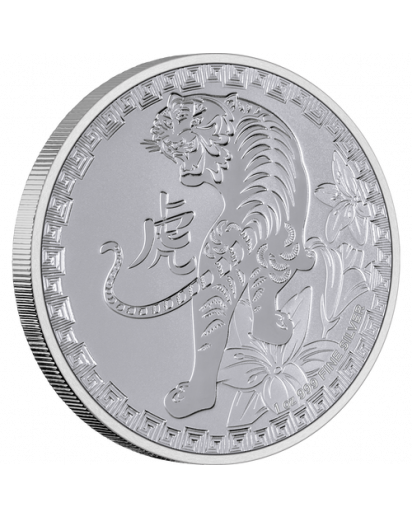 Niue 2022 Year of the tiger - TIGER - Lunar Serie  Silber 1 oz