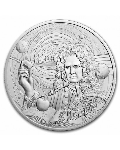 Niue 2022    Icons of Inspiration - Isaac Newton  Silber 1 oz   