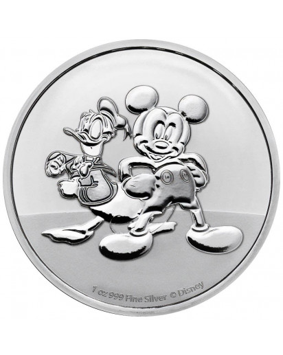 Niue 2023  Mickey & Donald Silber 1 oz