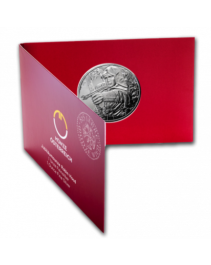 Österreich 2019  825 Jahre Münze Wien  Silber 1 oz ROBIN HOOD COINCARD