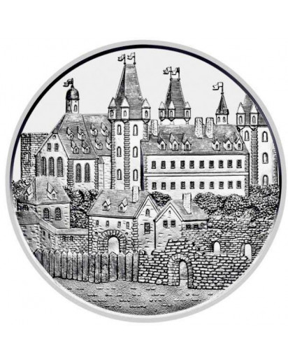 Österreich 2019  825 Jahre Münze Wien  Silber 1 oz WIENER NEUSTADT