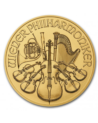 Österreich  2023 Wiener Philharmoniker Gold 1 oz
