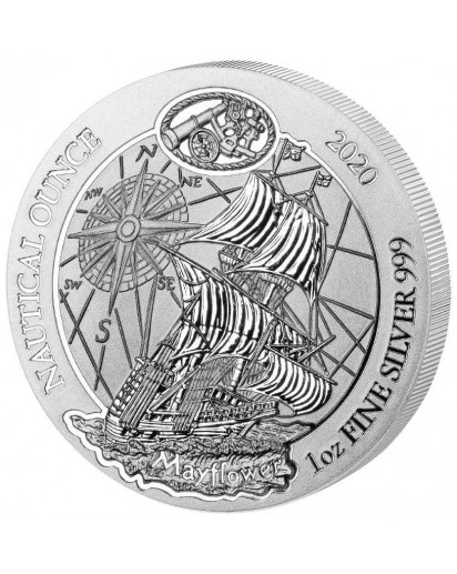 Ruanda 2020 MAYFLOWER  Nautical Ounce Serie 1 oz Silber