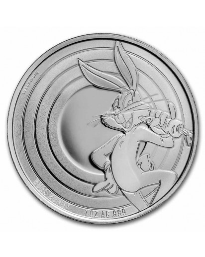 Samoa 2022 BUGS BUNNY  Looney Tunes Silber 1 oz