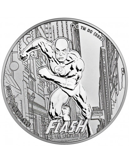 Samoa 2023  THE FLASH  DC Comics Silber 1 oz