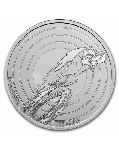 Samoa 2023 ROAD RUNNER  Looney Tunes Silber 1 oz