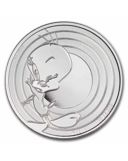 Samoa 2023 TWEETY  Looney Tunes Silber 1 oz  