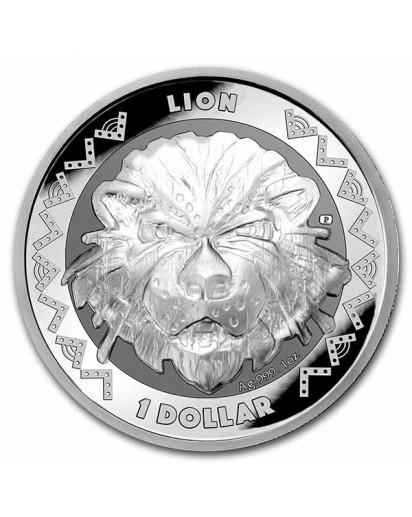Sierra Leone 2022  Big Five - Löwe Silber 1 oz