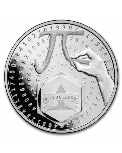 Solomon Inseln 2024  Kreiszahl Pi Silber 1 oz