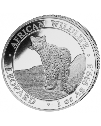 Somalia 2018  Leopard 1 oz Silber