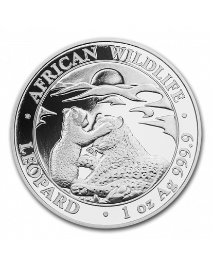 Somalia 2019  Leopard 1 oz Silber