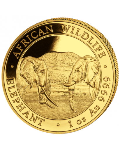 Somalia 2020  Elefant  Gold 1 oz