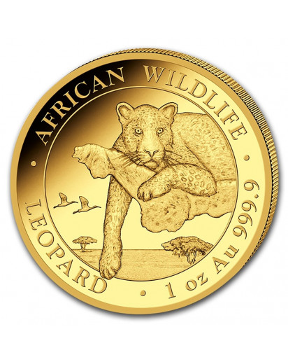 Somalia 2020  Leopard  Gold 1 oz