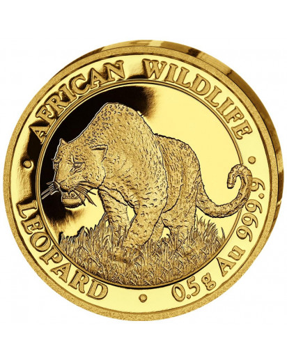 Somalia  2023 Leopard   Gold 0,5 g