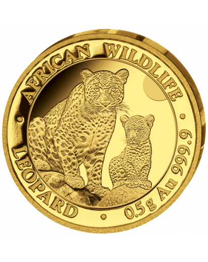 Somalia  2024   Leopard   Gold 0,5 g