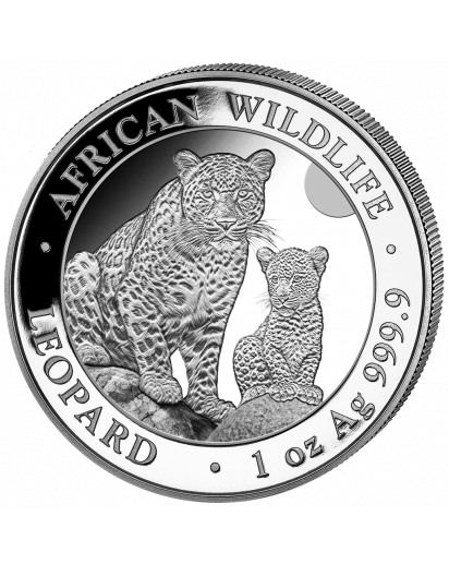 Somalia 2024  Leopard 1 oz Silber