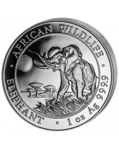 Elefant 2016 Somalia 1 oz Silber
