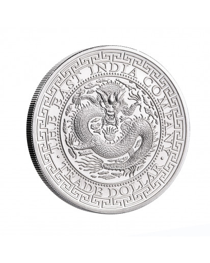 St. Helena 2019  Chinese Trade Dollar Silber 1 oz