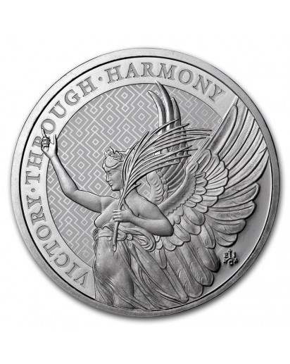 St. Helena 2021 The Queen´s Virtues - Victory  Silber 1 oz