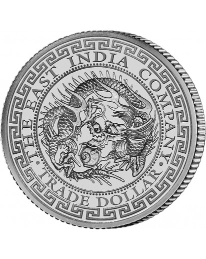 St. Helena 2020  Japan Trade Dollar Silber 1 oz