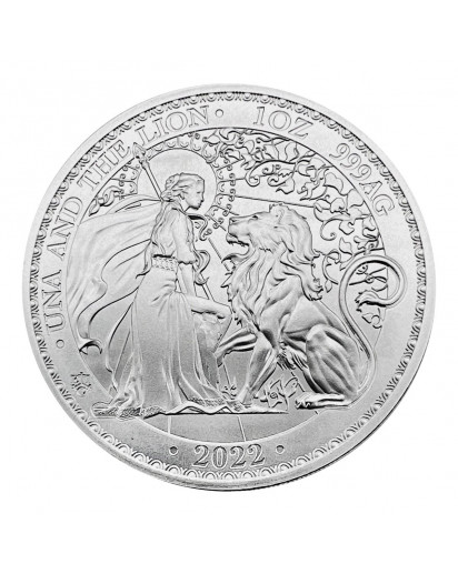 St. Helena 2022 Una & The Lion  Silber 1 oz