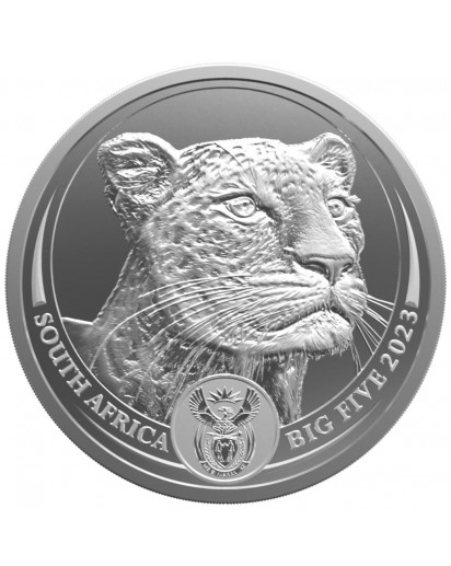 Südafrika 2023  BIG FIVE - LEOPARD  2. Serie Silber 1 oz
