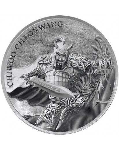 Südkorea 2018  Chiwoo Cheonwang Silber 1 oz