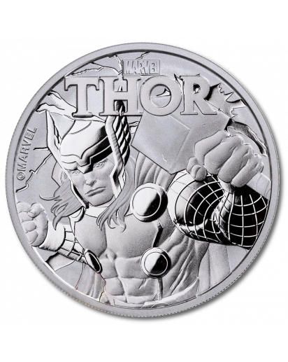 Tuvalu 2018  Marvel Thor Silber 1 oz  