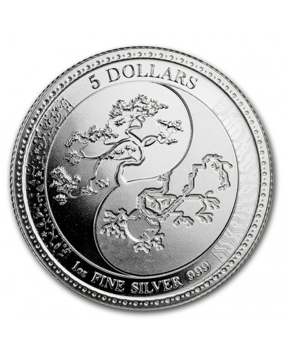 Tokelau 2018 Equilibrium - Gleichgewicht Silber 1 oz