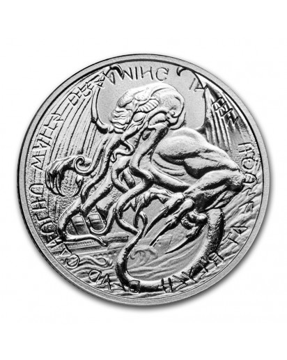 Tokelau 2021 The Great Old One: CTHULHU Silber 1 oz 