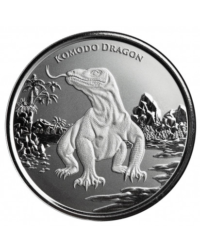 Tokelau 2022 KOMODO WARAN  Silber 1 oz