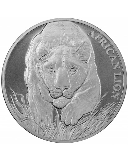Tschad 2017  Löwe  Silber 1 oz