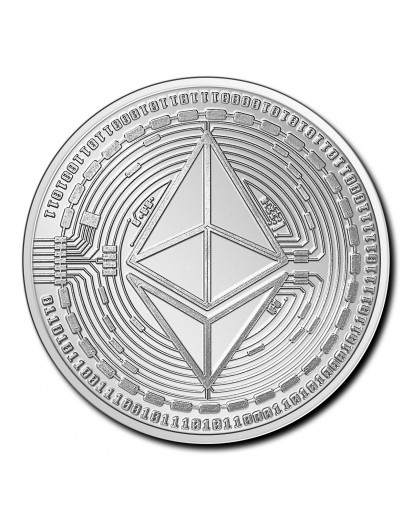 Tschad 2020  Crypto Etherium Silber 1 oz