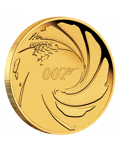 Tuvalu 2020  JAMES BOND 007 Gold 1/4  oz  PP