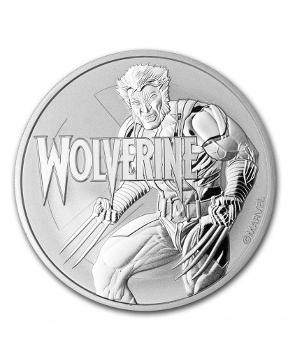 Tuvalu 2021  Marvel  WOLVERINE  Silber 1 oz  